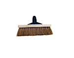 RS PRO Broom, Brown With Natural Coco Bristles for Indoor and Outdoor Areas