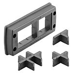 Weidmüller Cable Bracket, Polyamide, Steel 153mm Internal Width 70mm Internal Height