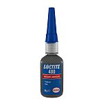 Loctite 480 Low Strength, Retaining Compound Ethyl Cyanoacrylate Liquid Bottle 500 g, 0 → 120 °C