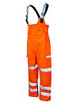 Allied Telesyn Orange Waterproof Salopettes, XXL Hi-Vis