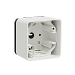 Schneider Electric White 1 Gang Plug Socket, Indoor, Outdoor Use