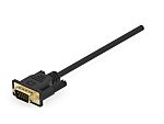 TE Connectivity Male 9 Pin D-sub to Male 9 Pin D-sub Serial Cable, 10ft