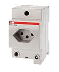 ABB Modular Socket, 16A, DIN Rail, 250 V