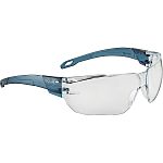 Bolle SWIFT, Scratch Resistant Anti-Mist Safety Glasses with Clear Lenses