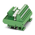 Phoenix Contact Distribution Block, 32 Way, 0.2 → 2.5mm², 32A, 250 V ac/dc, Green