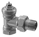 Siemens Nickel Plated Brass Manual Radiator Valve