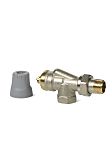 Siemens Nickel Plated Brass Manual Radiator Valve