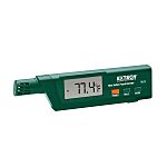 Extech RH25 Psychrometer, 122°F Max, ±1 °F Accuracy, Digital Display, Battery-Powered