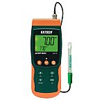 Extech SDL100 pH Meter, ±0.02pH Accuracy, 0.01pH Resolution, 14pH Max, 65 °C Max