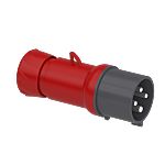 Schneider Electric Jack Plug Cable Mount Wander Plug Plug, 3Pole 32A