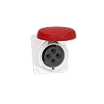 Schneider Electric Jack Socket Panel Mount Socket Socket, 3Pole 32A