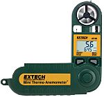 Extech 45158 Rotary Vane Anemometer, 20m/s Max, Measures Air Velocity