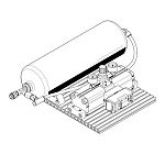 FestoDPA Pneumatic Booster Regulator, KD4, QS-12, Silencer