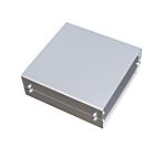 RS PRO Aluminium Aluminium Aluminium Case, IP40, Aluminium Lid, 185 x 180 x 65mm