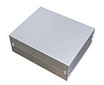 RS PRO Aluminium Aluminium Aluminium Case, IP40, Aluminium Lid, 367 x 300 x 134mm