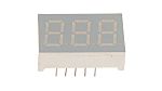 T315SYGWA/S530-E2 Everlight 3 Digit 7-Segment LED Display, CC Green, Yellow 3.2 mcd 9.2mm