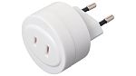 Steffen USA to Europe Travel Adapter, Rated At 6.3A