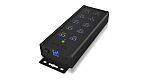 Rozbočovač USB 3.0 IB-HUB1703-QC3, standard: USB 3.0, počet portů USB: 7 Adaptér, typ USB: USB A ICY BOX