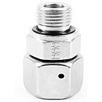 Parker Hydraulic DIN Fitting 24° Cone Male to 24° Cone Male, EGE10LR1/2EDCF