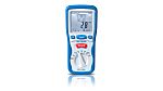 Digital RCD Tester 230V, RCD Test Type General, Selective, RCD Test Current 10/30/100/500/1000mA CAT III 600V