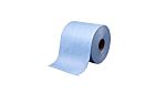 Distrelec Multifunctional Wiping Cloths Blue Polyester Cloths for Cleaning, Dry Use, Roll of 500, 230 x 340mm, Single