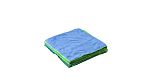 Distrelec Microfiber Wiping Cloths Blue Polyester Cloths for Cleaning, Dry Use of 1, 400 x 400mm, Repeat Use