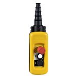Schneider Electric DPDT Slow Break Push Button Pendant Station, 10A