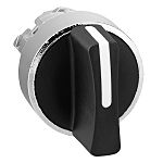 Schneider Electric Harmony XB4 Series 3 Position Selector Switch Head, 22mm Cutout, Black Handle