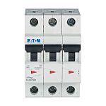 Eaton xEffect MCB, 3P, 10A Curve C, 400V AC, 10 kA Breaking Capacity