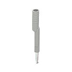 Phoenix Contact Grey, Male Test Connector Adapter With Copper contacts