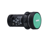 Schneider Electric 按钮开关, Φ22 mm开孔, 齐平安装, 弹簧复位操作, 1 个常开, IP65 250 V 直流 250 V, XB7NA3131系列