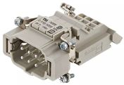 HARTING 隔板安装 公头插件 连接器插件 公, 6p, 2排, 16A, 500V, Han E AV系列