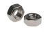 RS PRO, Plain Stainless Steel Hex Nut, DIN 934, M6