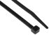 RS PRO Cable Tie, 190mm x 4.8 mm, Black Nylon, Pk-1000