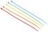 RS PRO Cable Tie, 203mm x 2.5 mm, Assorted Nylon, Pk-250