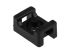 RS PRO Black Cable Tie Mount 10 mm x 15mm, 4.8mm Max. Cable Tie Width