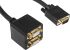 Cable VGA Startech de color Negro, con. A: VGA macho, con. B: VGA hembra, long. 300mm