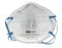 3M 8000 Series Disposable Face Mask for General Purpose Protection, FFP2, Non-Valved, Moulded, 20 per Package