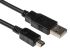 Cable USB 2.0 StarTech.com, con A. USB A Macho, con B. Mini USB B Macho, long. 1m, color Negro