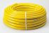RS PRO Hose Pipe, PVC, 12mm ID, 17.5mm OD, Yellow, 25m