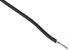 Staubli Black 0.25 mm² Equipment Wire, 23 AWG, 66/0.07 mm, 100m, PVC Insulation