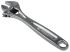 Facom Adjustable Spanner, 255 mm Overall, 30mm Jaw Capacity, Metal Handle
