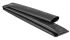 RS PRO Adhesive Lined Heat Shrink Tubing, Black 40mm Sleeve Dia. x 1.2m Length 3:1 Ratio