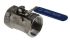 RS PRO Stainless Steel Reduced Bore, 2 Way, Ball Valve, BSPP 2in, 68bar Operating Pressure
