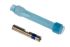 TE Connectivity, MiniSeal Butt Wire Splice Connector, Blue, Insulated, Tin 20 → 16 AWG