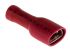 JST FLVDDF Red Insulated Female Spade Connector, Receptacle, 6.35 x 0.8mm Tab Size, 0.25mm² to 1.65mm²