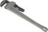 Bahco Pipe Wrench, 455 mm Overall, 60mm Jaw Capacity, Metal Handle