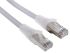 RS PRO Cat6a Male RJ45 to Male RJ45 Ethernet Cable, S/FTP, Grey LSZH Sheath, 5m