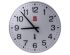 RS PRO White Radio Controlled Analog Wall Clock, 420mm Diameter