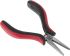 RS PRO Flat Nose Pliers, 130 mm Overall, Straight Tip